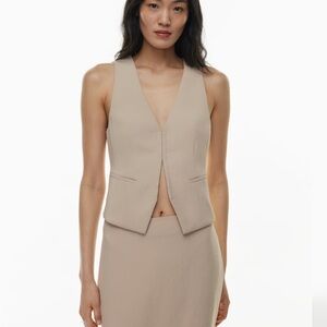 Wilfred Attire Vest | Light Birch